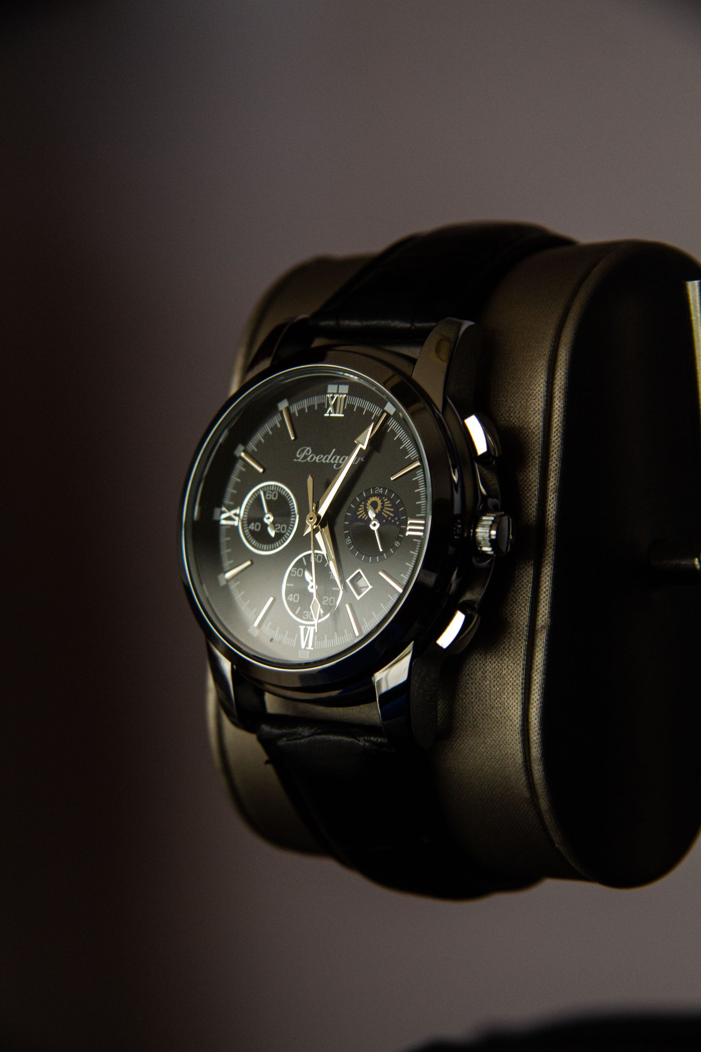 Eclipse Noir Astropiece Wristwatch